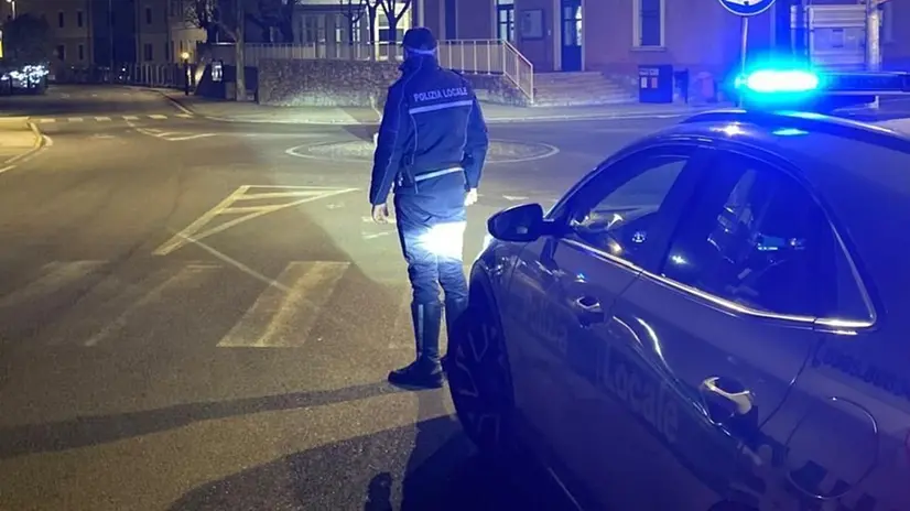 Controlli della Polizia locale - Foto d'archivio