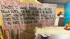 La cassaforte scassinata nell'oratorio di Berlinghetto
