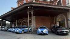 Le Forze dell'ordine in stazione