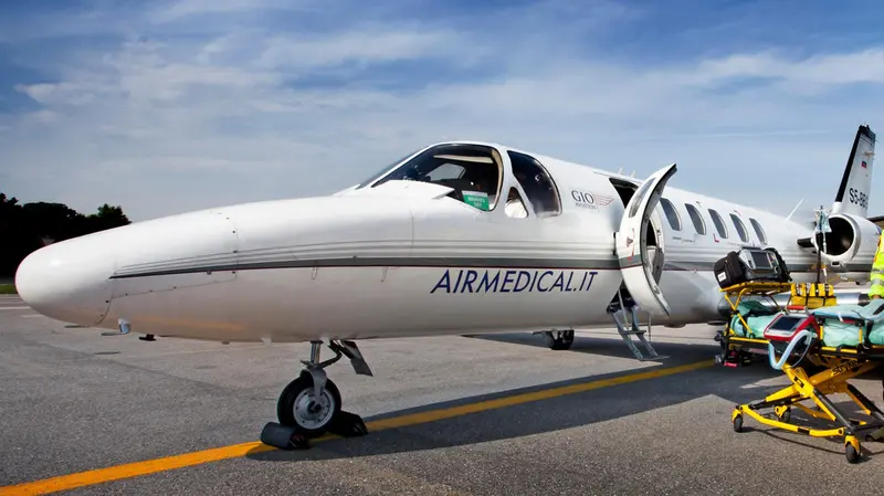 Un aereo con assistenza medica - Foto Wikipedia, di Air Medical
