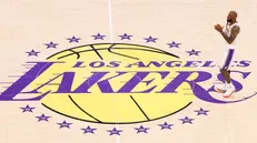 I Los Angeles Lakers non sono solo una squadra di basket: è un brand planetario - Foto Ansa © www.giornaledibrescia.it