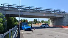 Il ponte su via Brescia