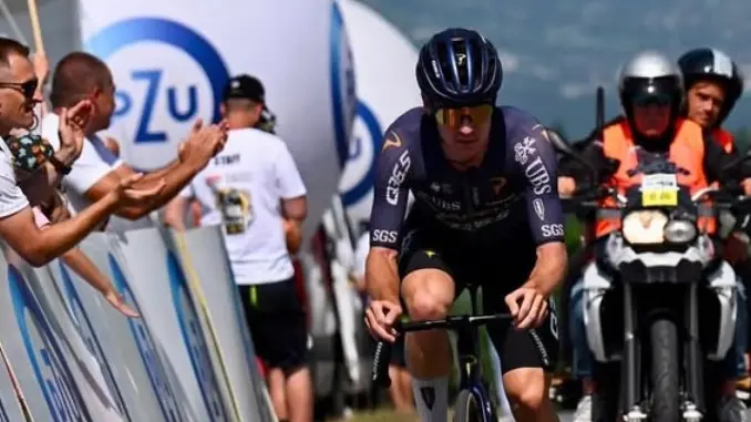 Walter Calzoni è reduce da un ottimo Giro di Polonia - Foto da Instagram © www.giornaledibrescia.it