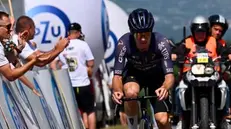 Walter Calzoni è reduce da un ottimo Giro di Polonia - Foto da Instagram © www.giornaledibrescia.it