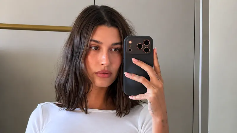 Hailey Bieber è considerata la principale icona delle «clean girl» - Foto Instagram @haileybieber