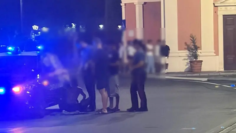 Le immagini della rissa a Ospitaletto
