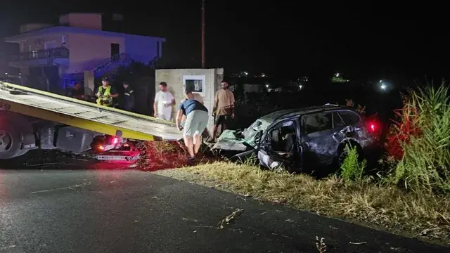 L'incidente vicino a Tirana - Foto Vox News Albania