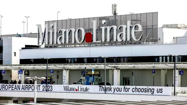 L'aeroporto di Milano Linate - Foto Ansa © www.giornaledibrescia.it