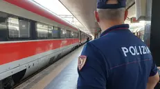Controlli della Polfer in stazione