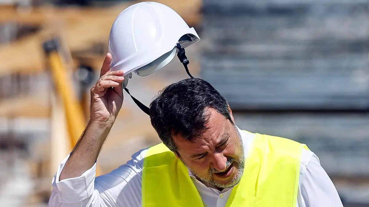Matteo Salvini, leader della Lega - Foto Ansa © www.giornaledibrescia.it