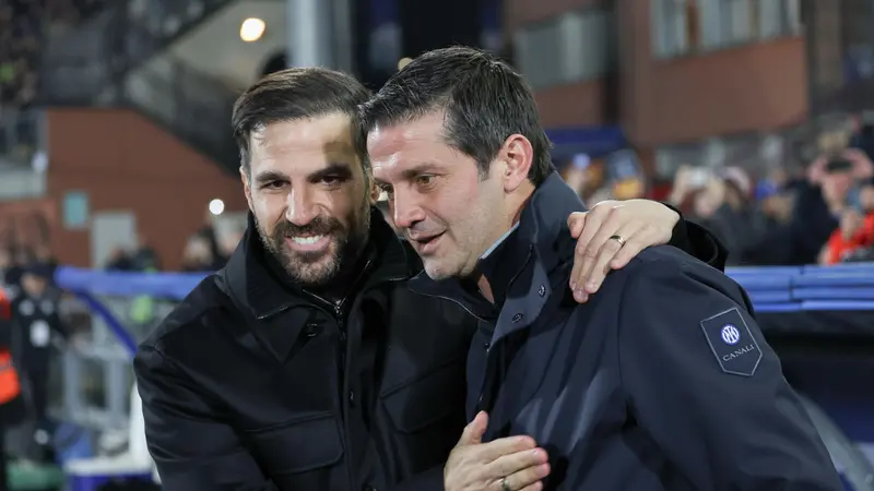 Fabregas e Chivu: Como e Inter sono tra le squadre più attese della serie A al via sabato - Foto Ansa © www.giornaledibrescia.it