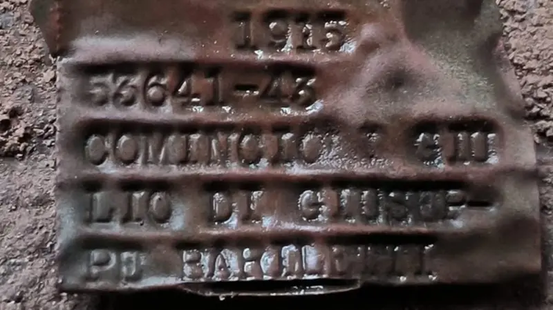 La piastrina di Giulio Comincioli torna a casa dopo 81 anni
