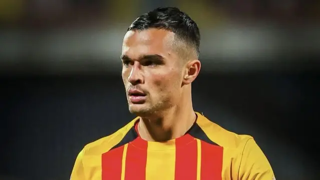 Matteo Della Morte con la maglia del Benevento - Foto Instagram matteodellamorte