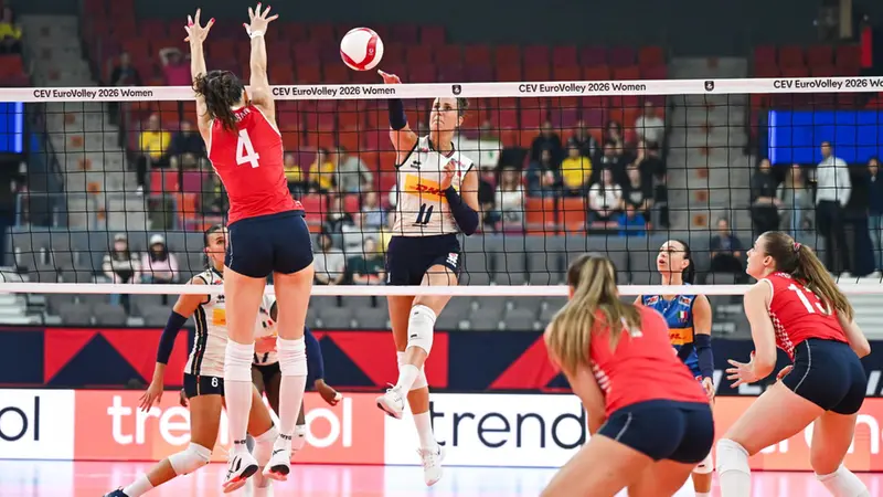 Anna Danesi in azione contro la Croazia