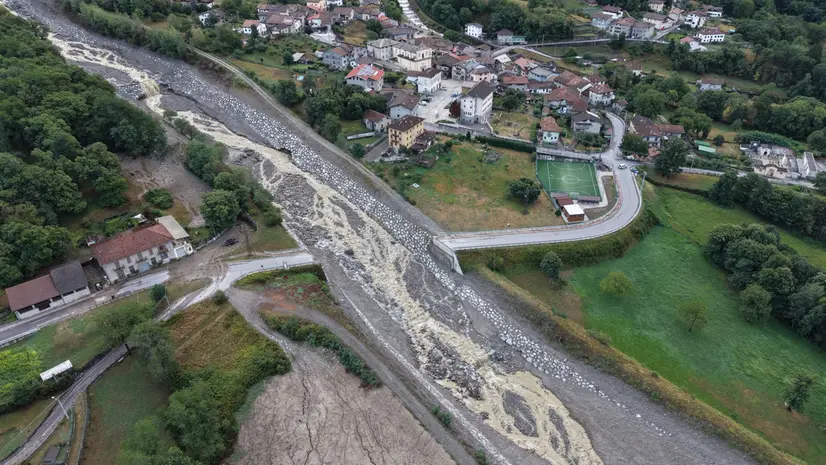 I danni del maltempo in Valcamonica