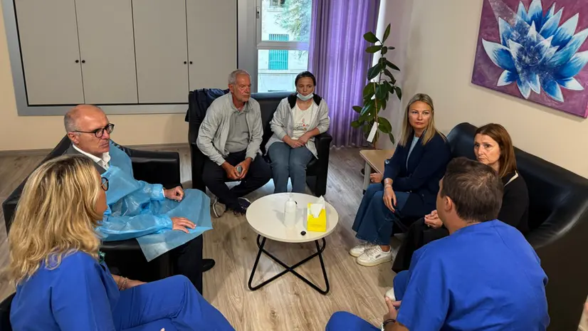 Bertolaso, Pedrali e Tironi in visita al Niguarda