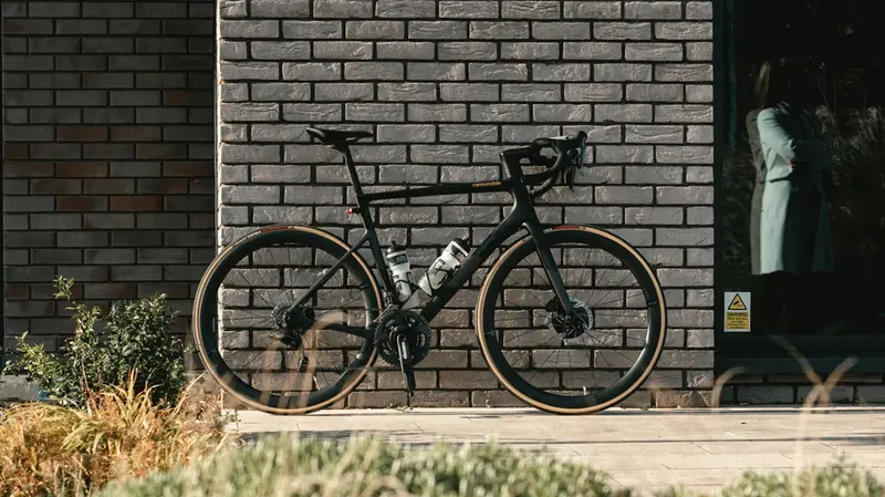 Una bici da corsa