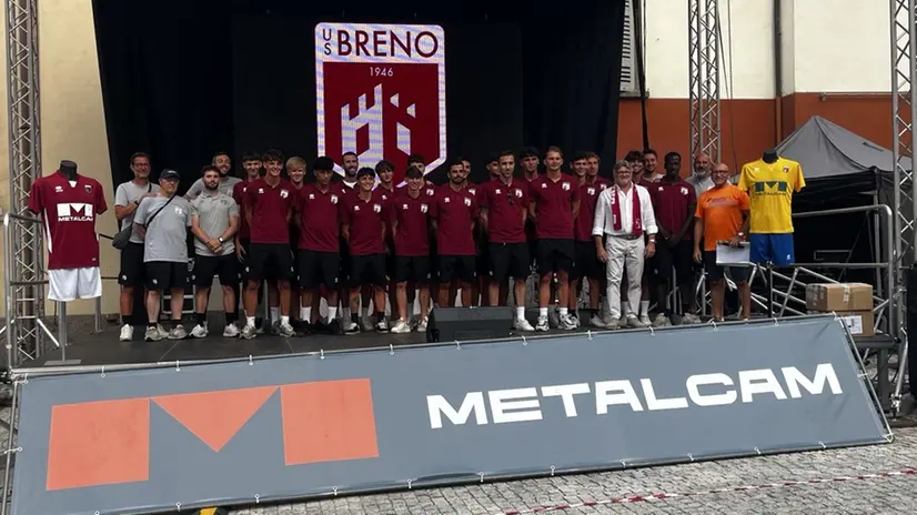 La presentazione del Breno, che punta ad un campionato da protagonista - © www.giornaledibrescia.it