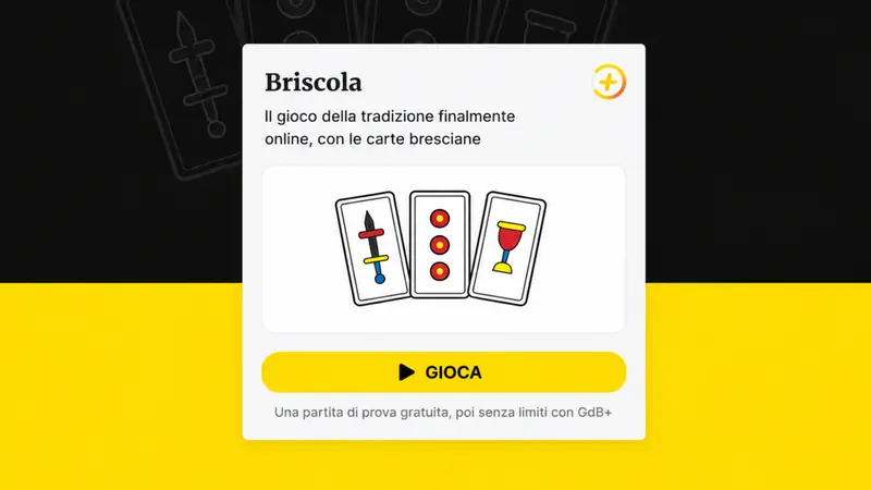 «Giochi del GdB», la Briscola