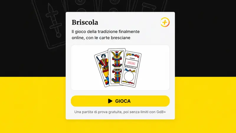 «Giochi del GdB», la Briscola