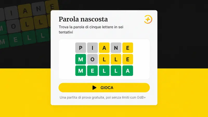«Giochi del GdB», la parola nascosta
