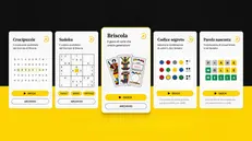 Cinque giochi e passatempo nella sezione «Giochi del GdB»