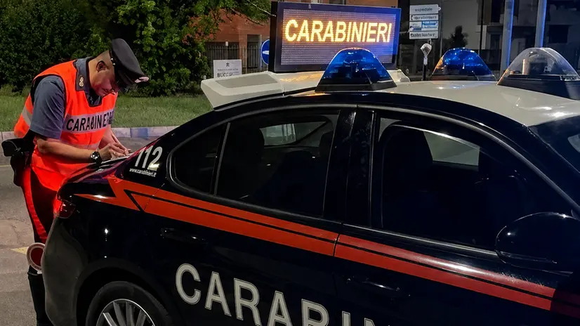 I carabinieri al lavoro