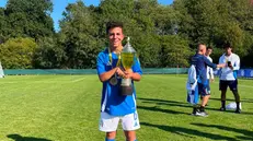 La gioia di Mattia Vareschi protagonista con la Nazionale paralimpica