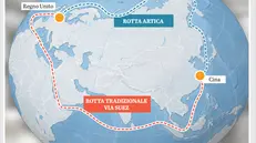 La rotta artica