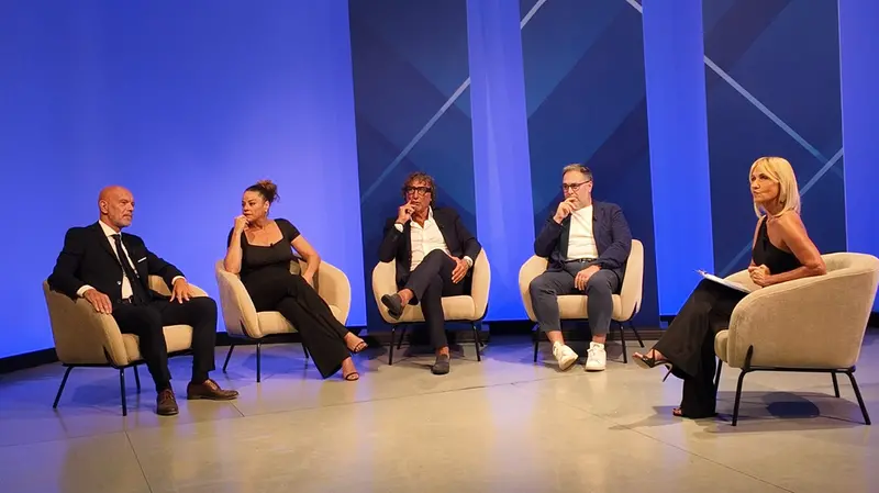 Lo studio di «Parole di calcio»