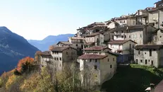 Uno scorcio di Magasa in Valvestino