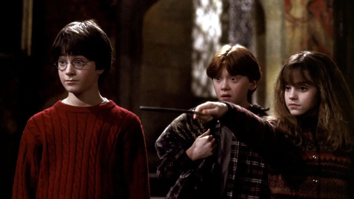 Harry Potter, Ron Weasley e Hermione Granger