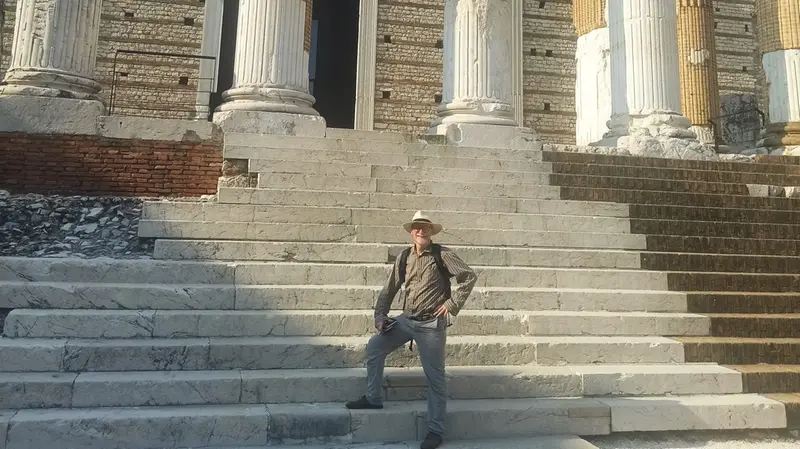 Kevin Rushby del Guardian in visita al Capitolium