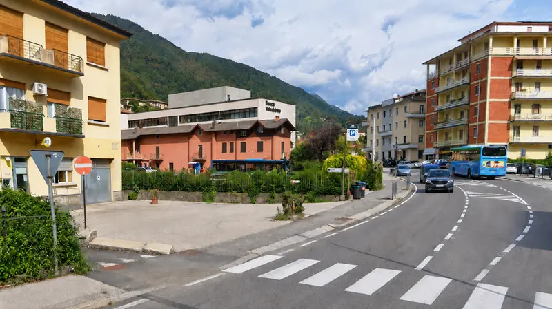 La zona dell'incidente