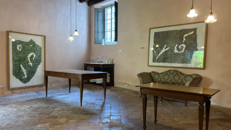 Una delle stanze della Fondazione Vittorio Leonesio