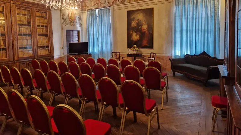 Una delle sale dove si terrà un concerto