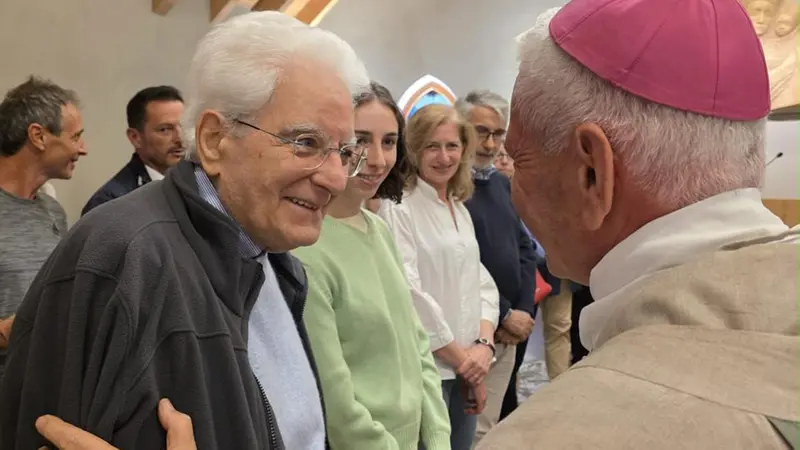 Il presidente Mattarella e il vescovo Beschi si conoscono da molti anni