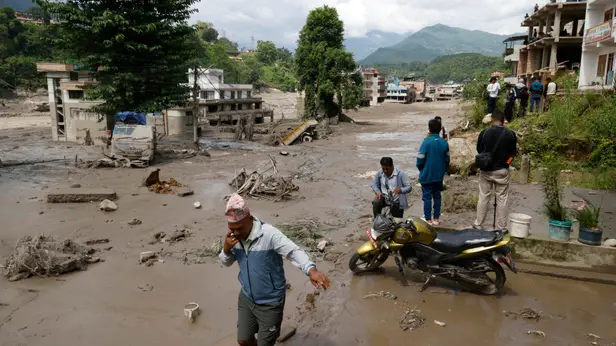 L'alluvione in Nepal