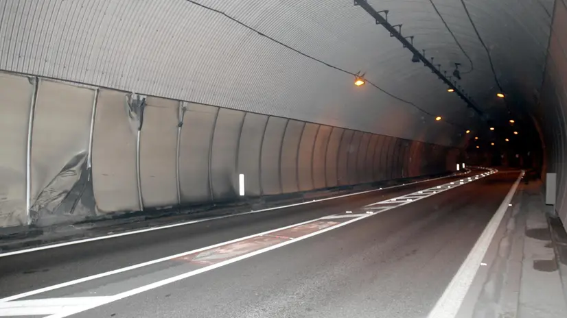 L'incidente si è verificato in galleria