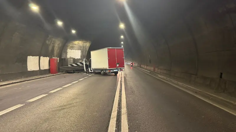L'incidente in galleria a Marone