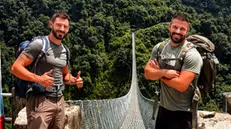 Giovanni Fassini e Marco Lombardi in Nepal