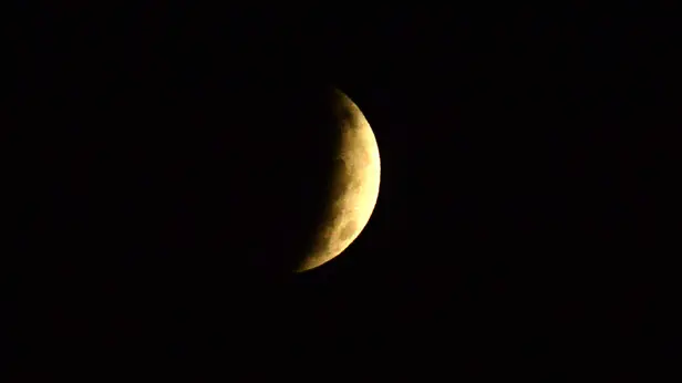 L'eclissi di Luna a Brescia