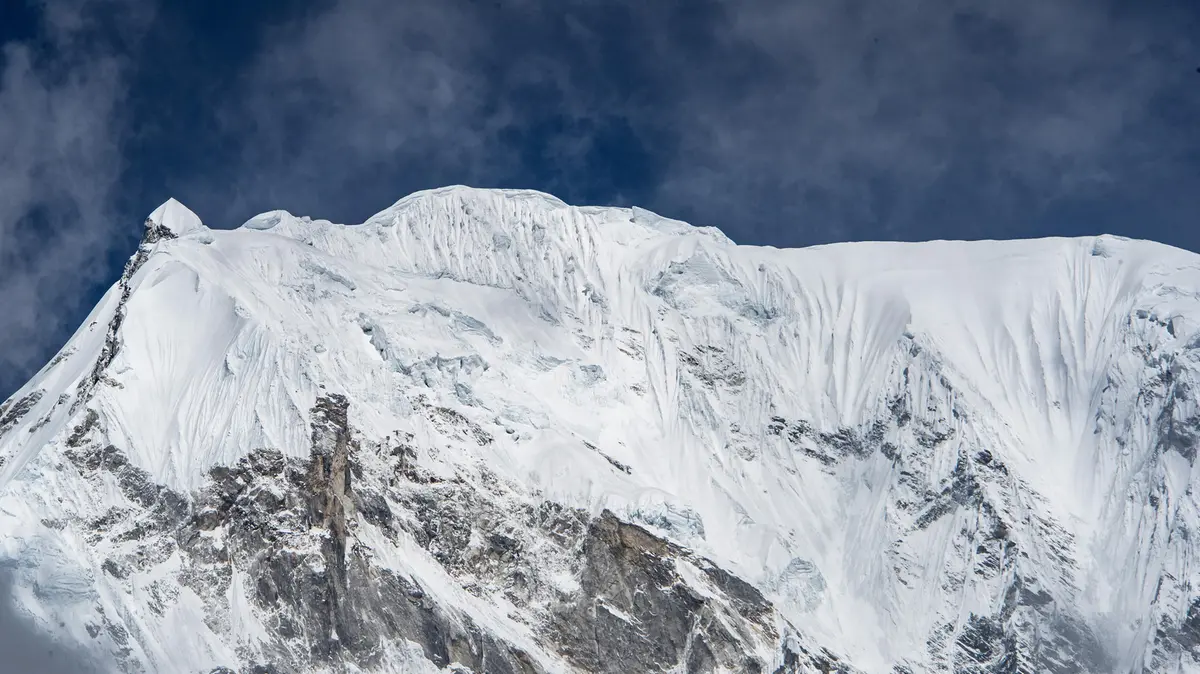 Il Langtang Lirung fotografato da Bonometti