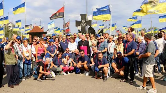 La delegazione a Odessa