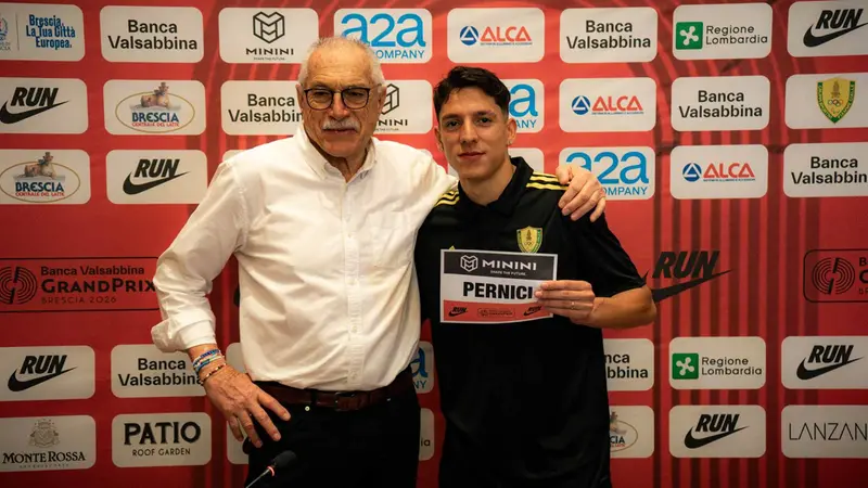 Fiasconaro insieme a Pernici