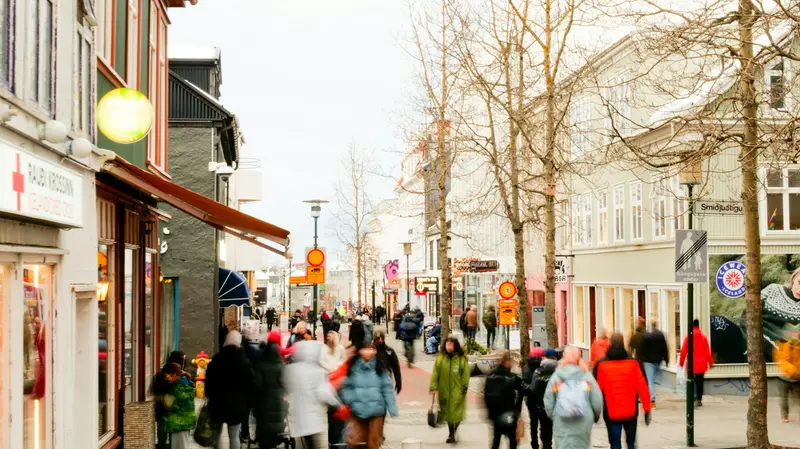 Una veduta di Reykjavik