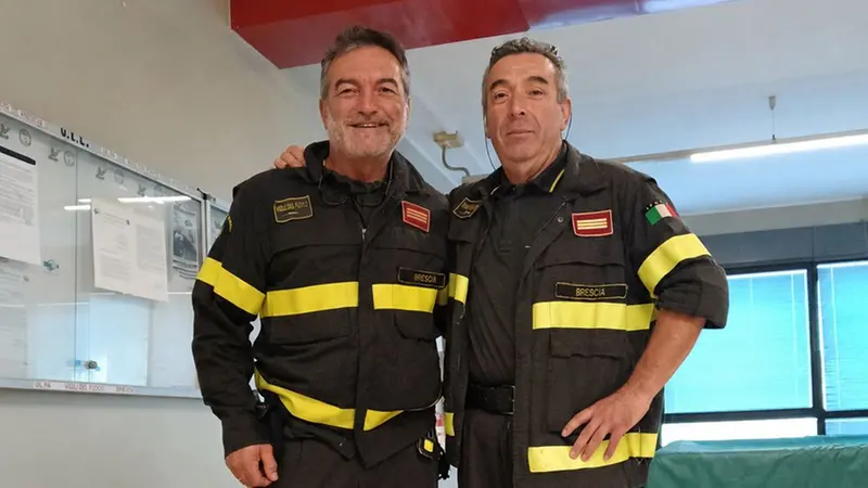 I capi reparto Diego Giovanni Gatta e Silvio Zanola