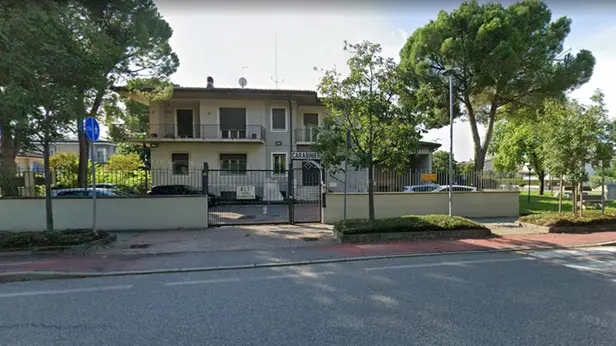 La caserma dei carabinieri di Rezzato