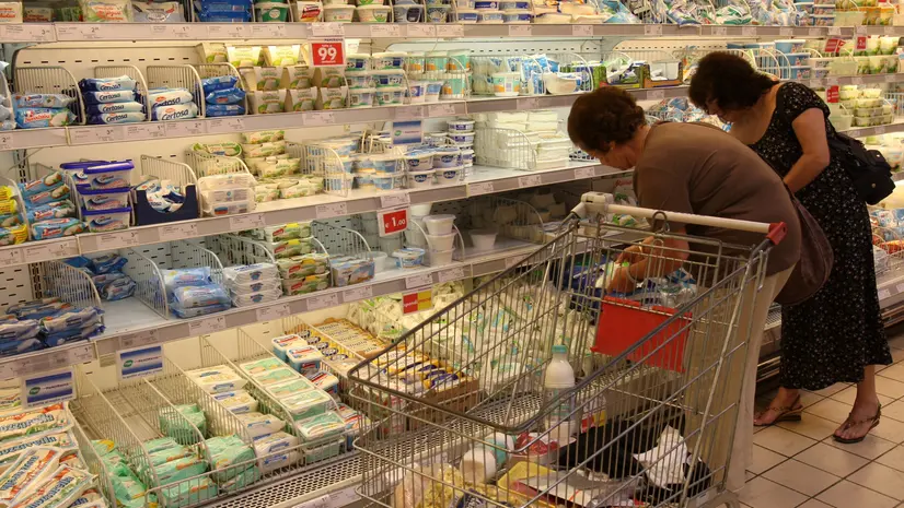 Crescono i prezzi del supermercato