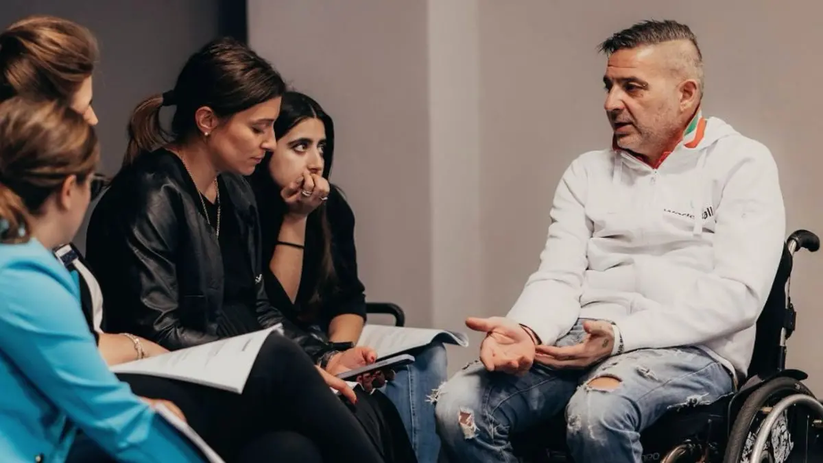 Marco Mastro Bottardi porta la sua testimonianza ai giovani
